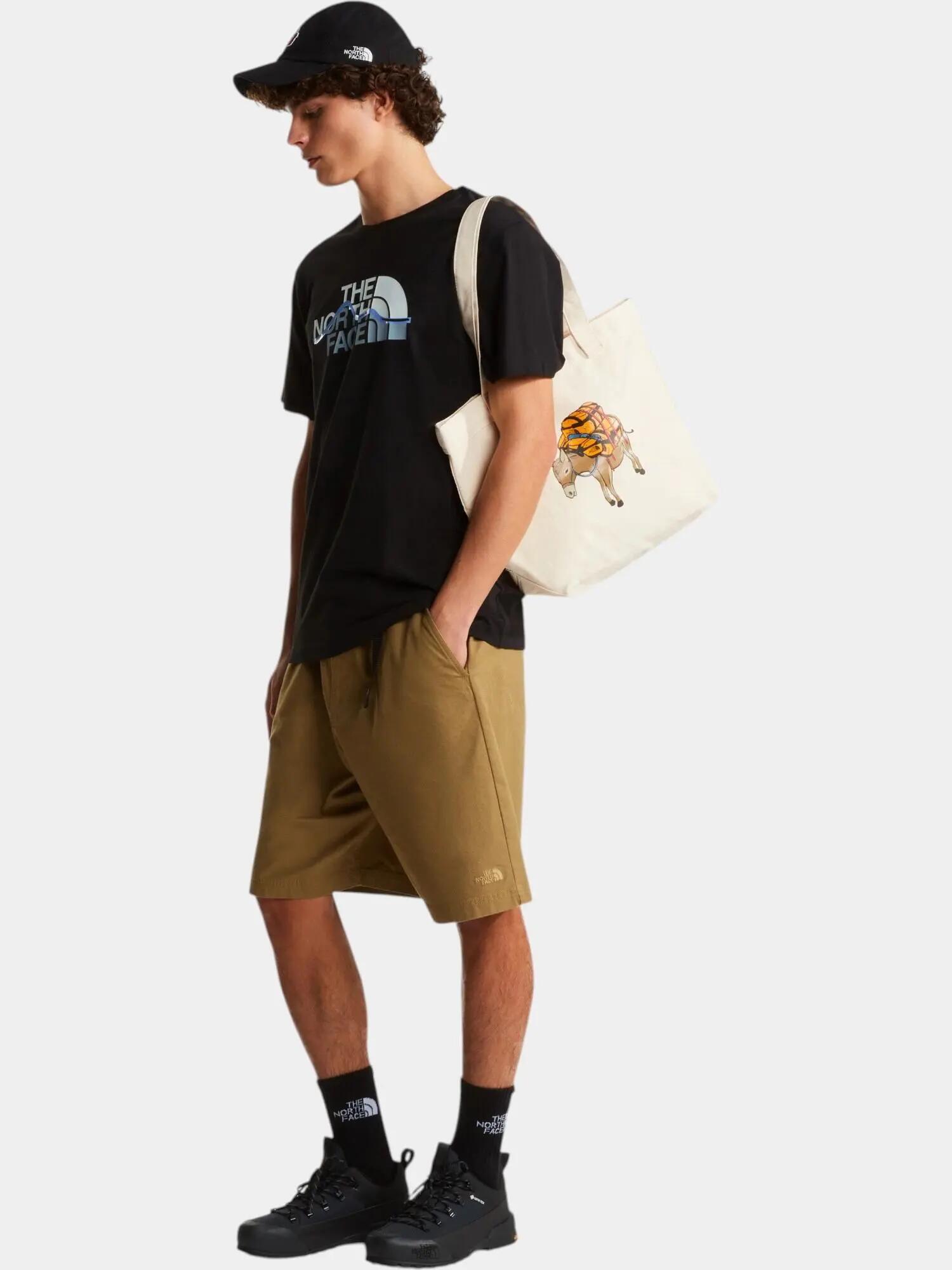 Férfi rövid ujjú póló M Mountain Line Regular Short Sleeve Tee 4/7