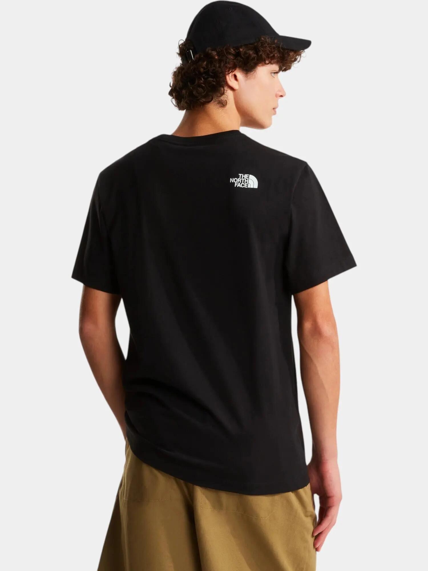 Férfi rövid ujjú póló M Mountain Line Regular Short Sleeve Tee 3/7