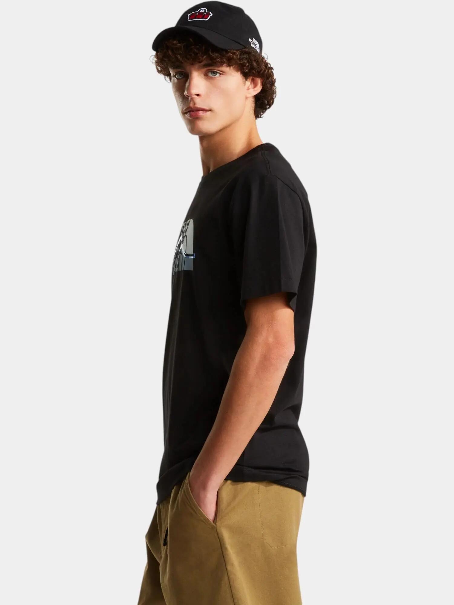 Férfi rövid ujjú póló M Mountain Line Regular Short Sleeve Tee 2/7