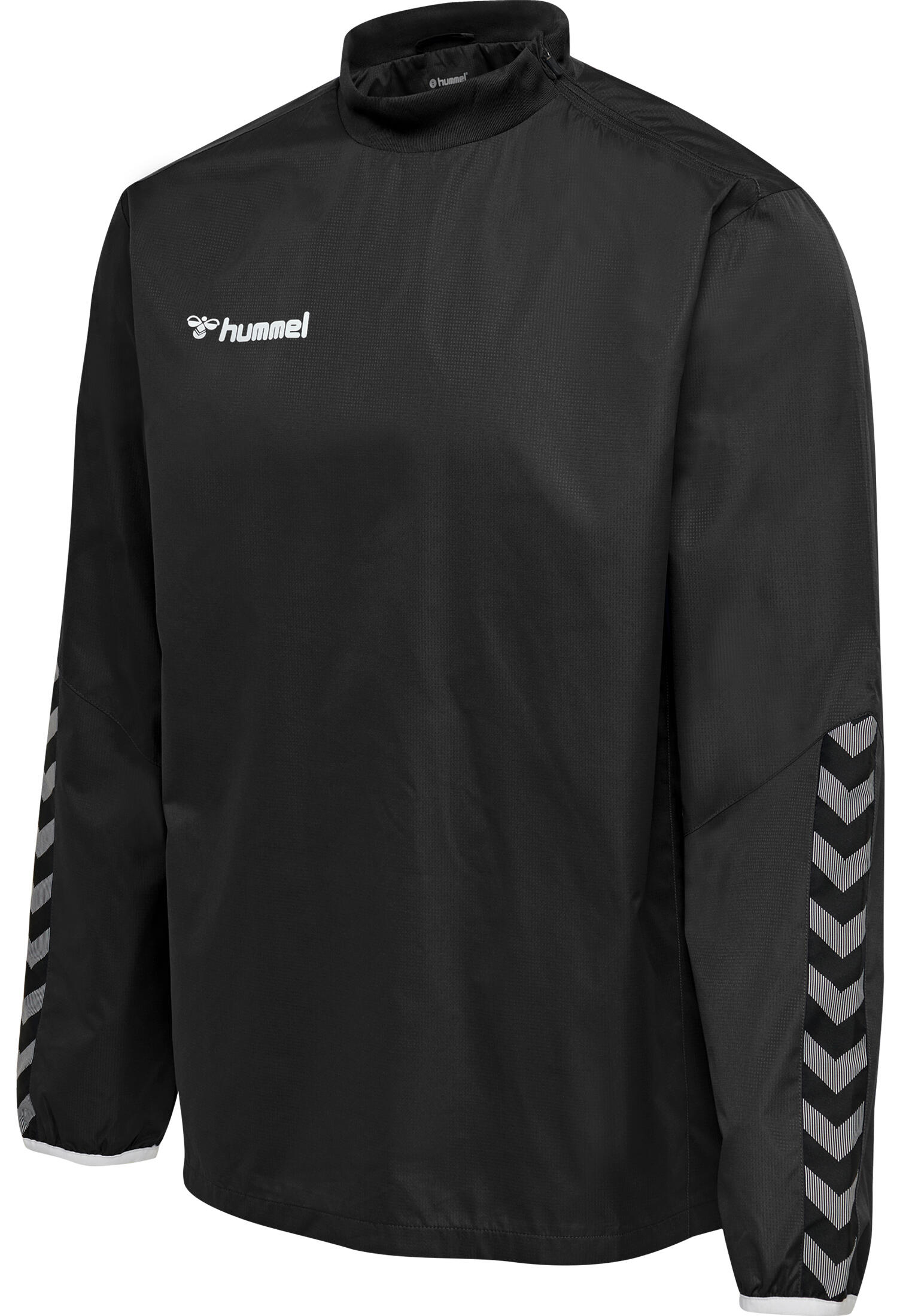 Kurtka przeciwdeszczowa Hummel Authentic Wind Breaker czarna 6/7