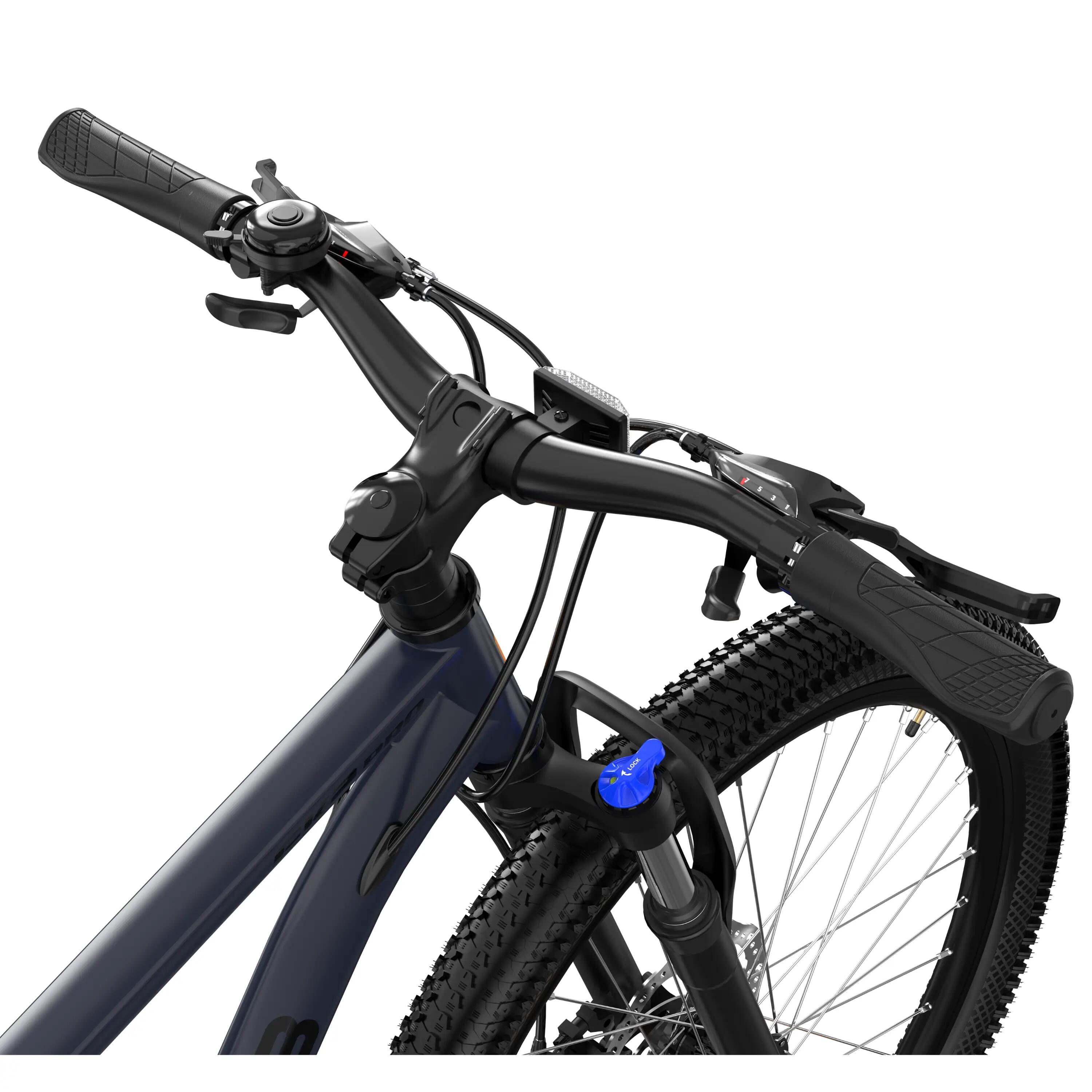 VÉLO VTT randonnée 27,5", cadre alu, 21 vitesses adolescents et adultes GK2 PRO 5/7