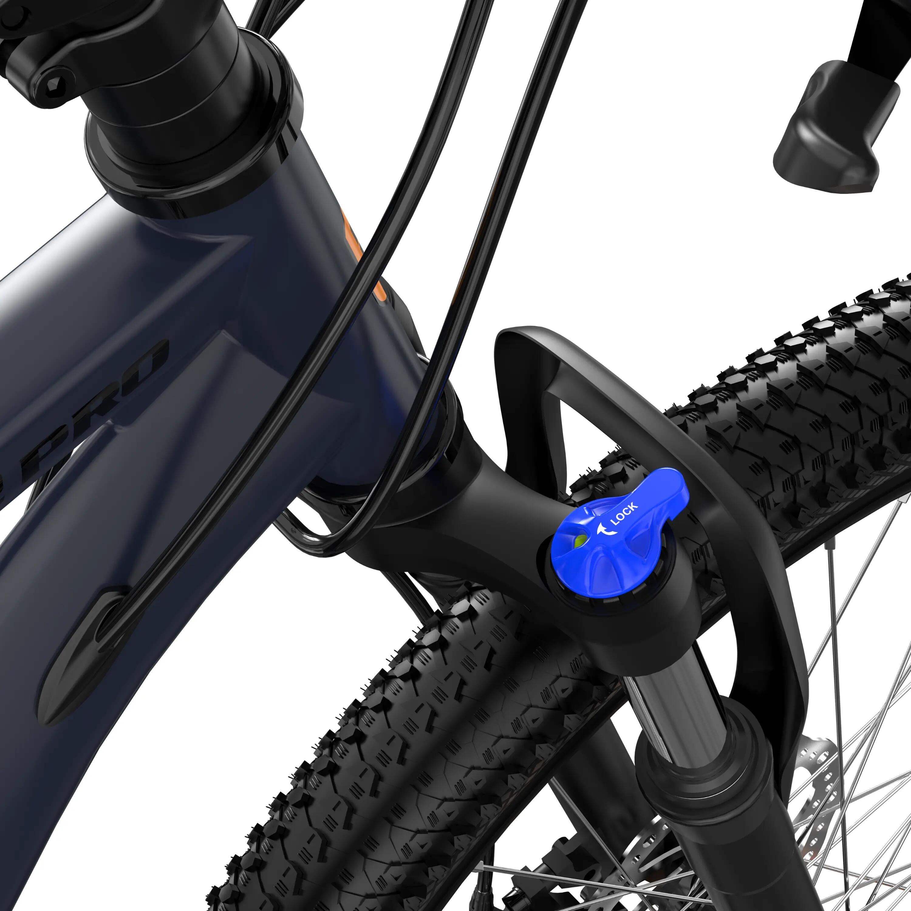 VÉLO VTT randonnée 27,5", cadre alu, 21 vitesses adolescents et adultes GK2 PRO 4/7