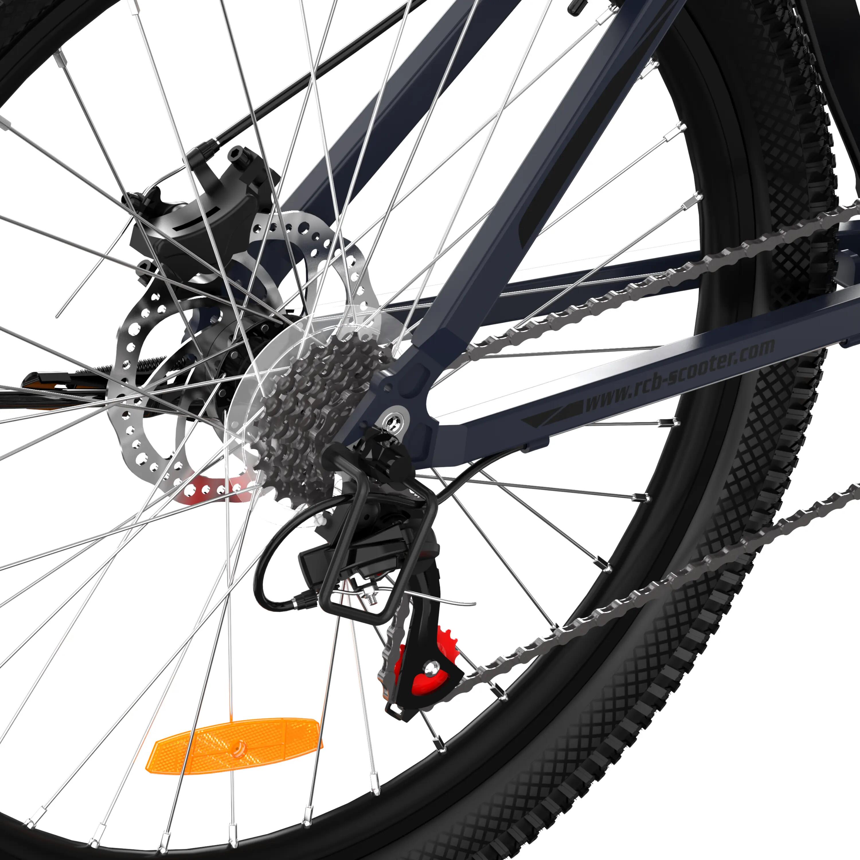 VÉLO VTT randonnée 27,5", cadre alu, 21 vitesses adolescents et adultes GK2 PRO 3/7