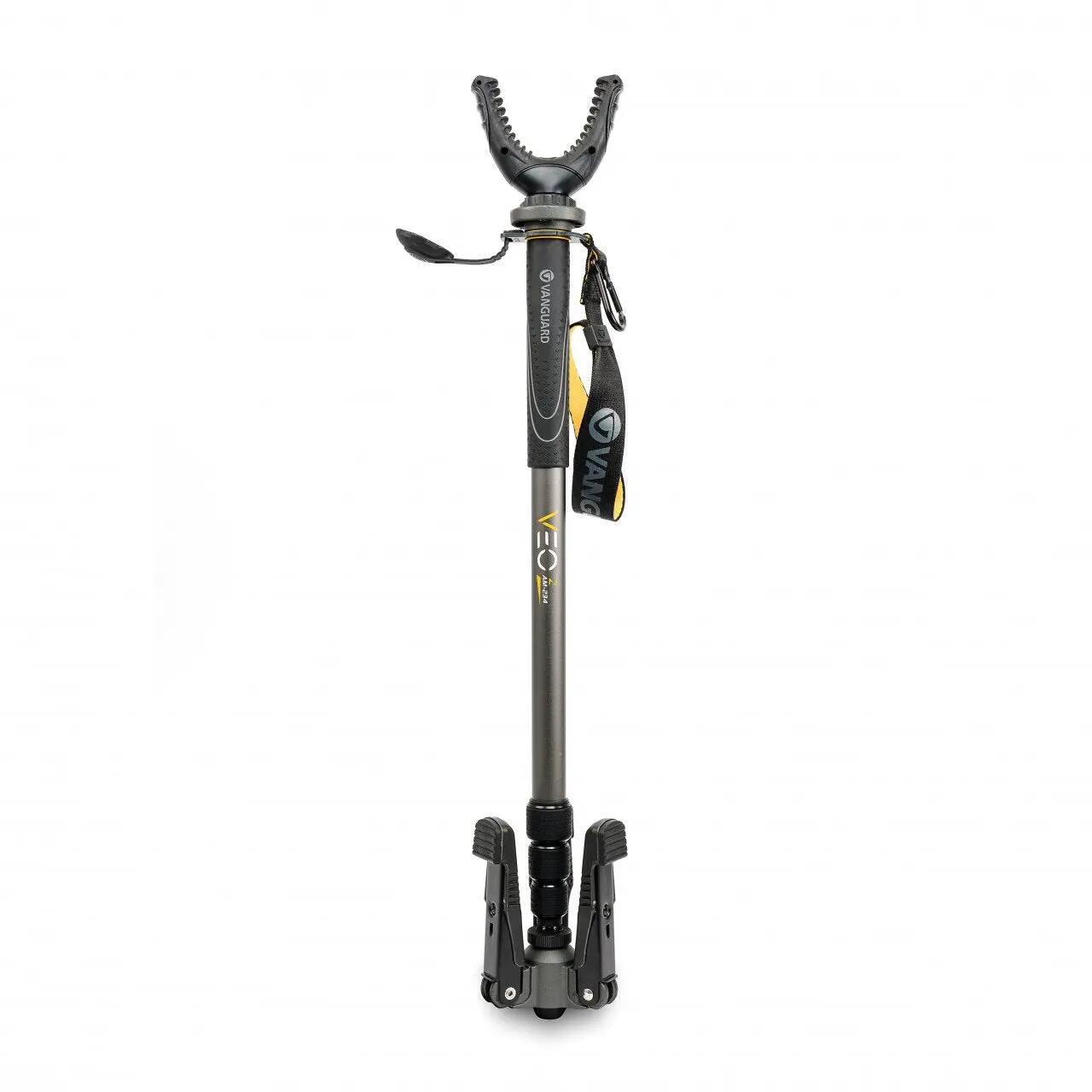 Monopie caza rifle pie retráctil y horquilla tipo "U" Vanguard Veo 2 AM-234TU 3/7