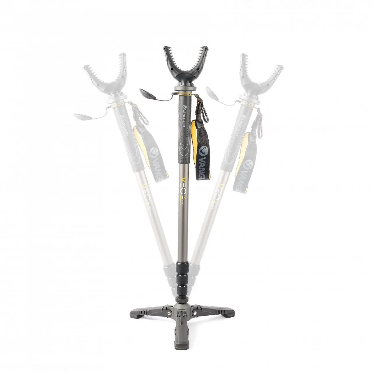 Monopie caza rifle pie retráctil y horquilla tipo "U" Vanguard Veo 2 AM-234TU 2/7