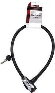 Simson Kabelslot Staal 12mm x 65cm Zwart voor Fietsen 2/3