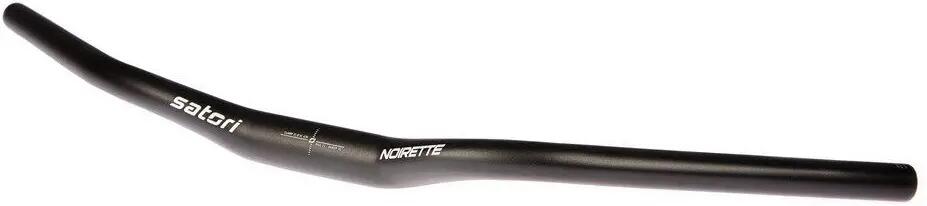 Guidon Noirette Ø31.8 / L=630mm coudé 35° - noir mat 2/4