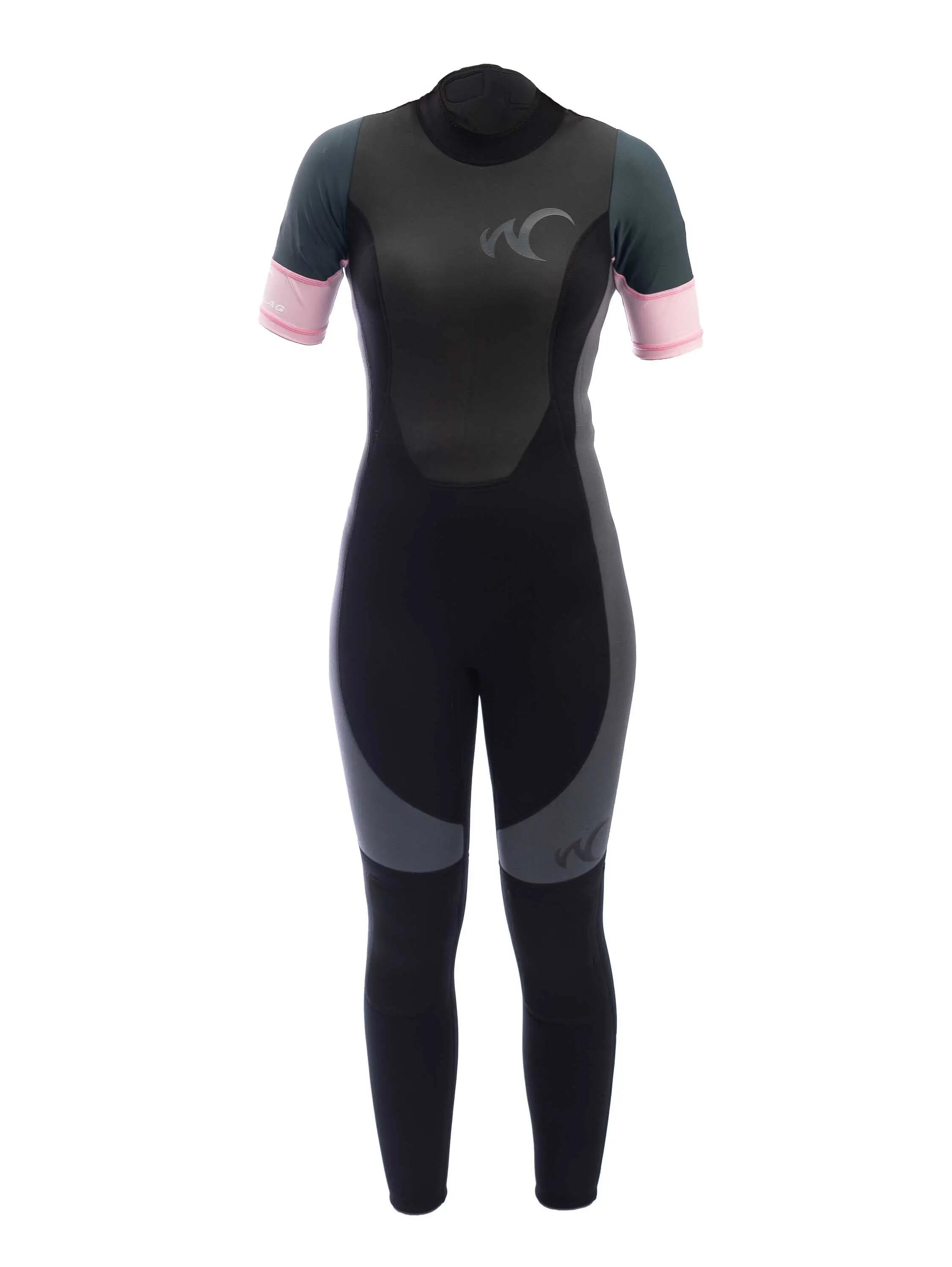 Fato neoprene Sydney II mulher 3 mm – mangas elastano – rosa 2/6