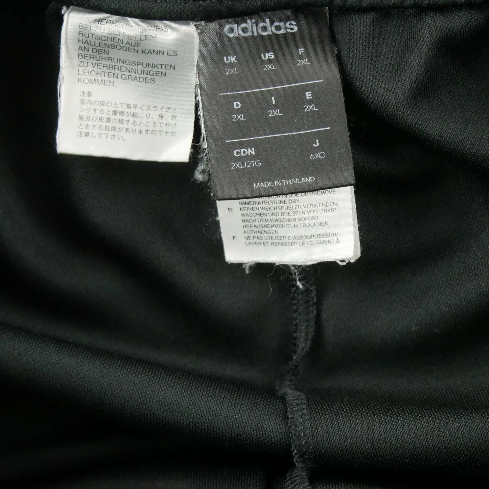 Second life - Adidas dres męski czarny - Stan dobry 9/9