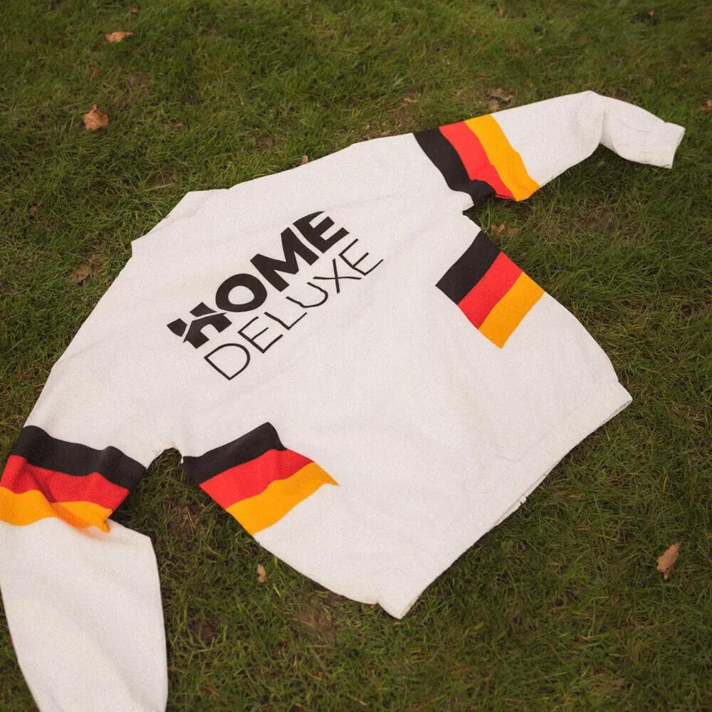 Witte trainingsjas Duitsland - Maat: M 9/11