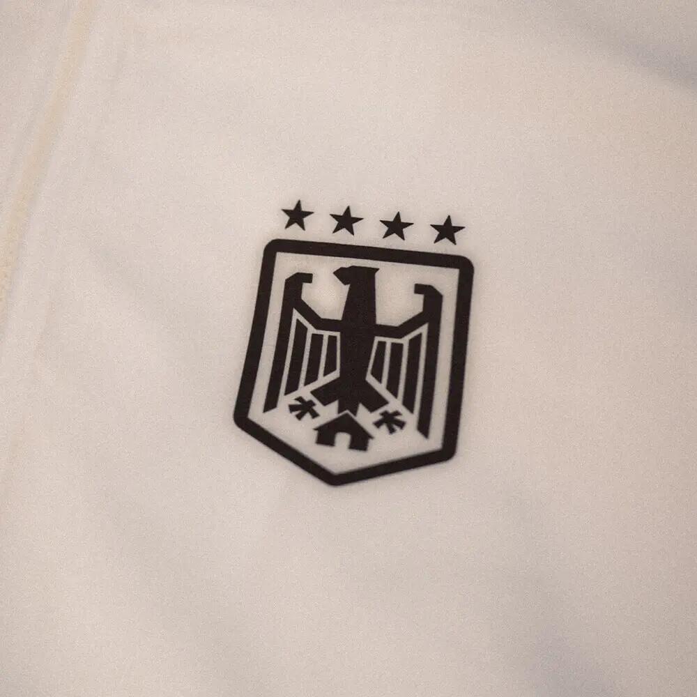 Witte trainingsjas Duitsland - Maat: M 10/11