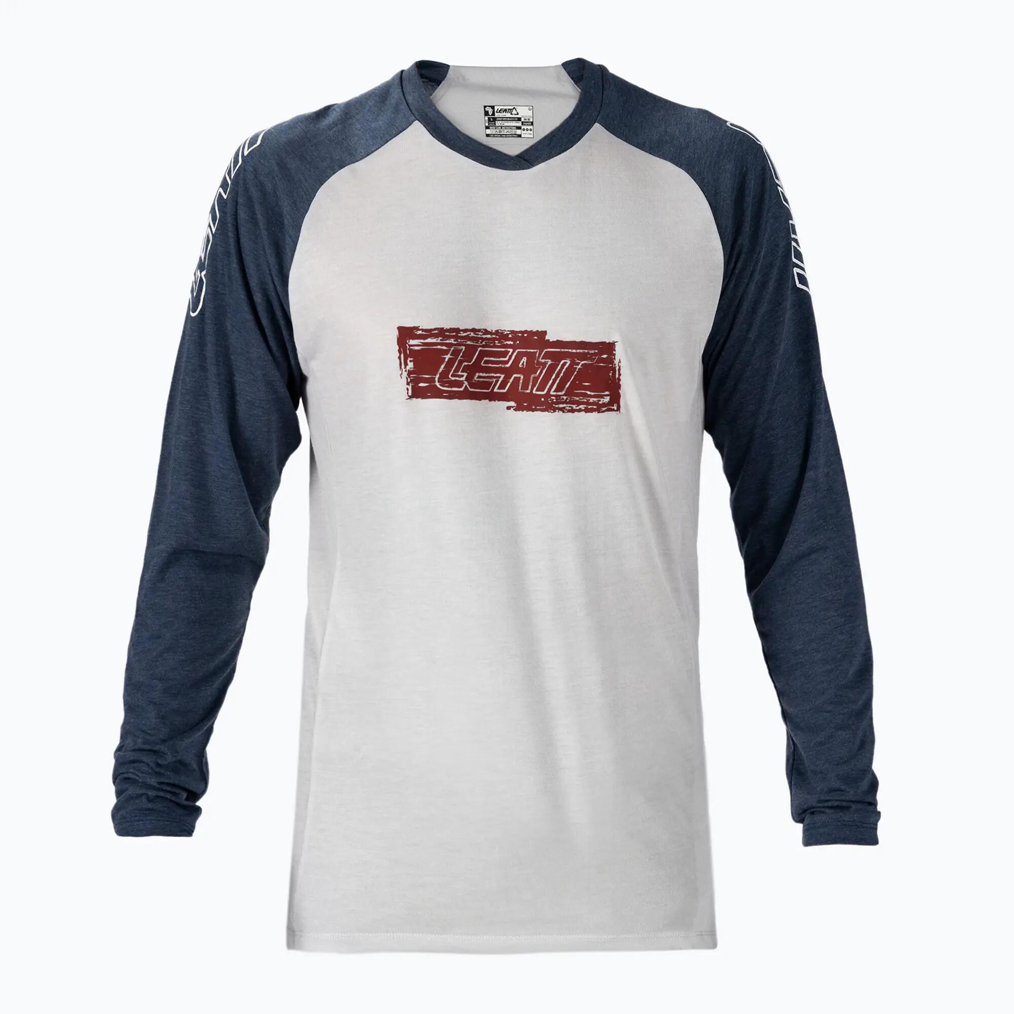 MTB 2.0 heren fietsshirt Blauw 1/6