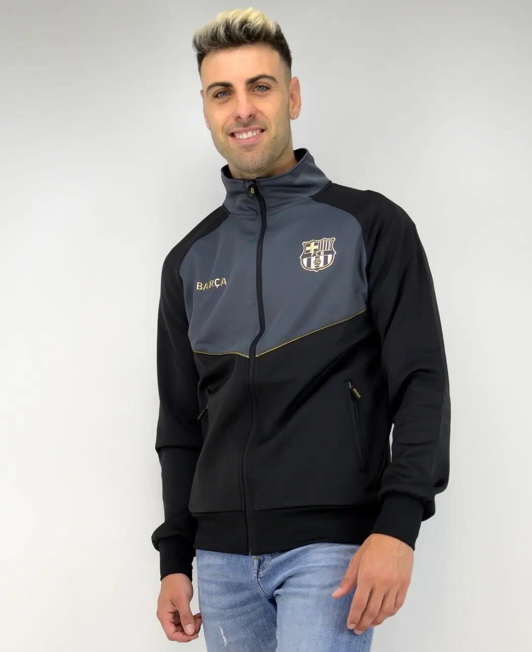 Prémium fekete-arany Barcelona kardigán 2/6