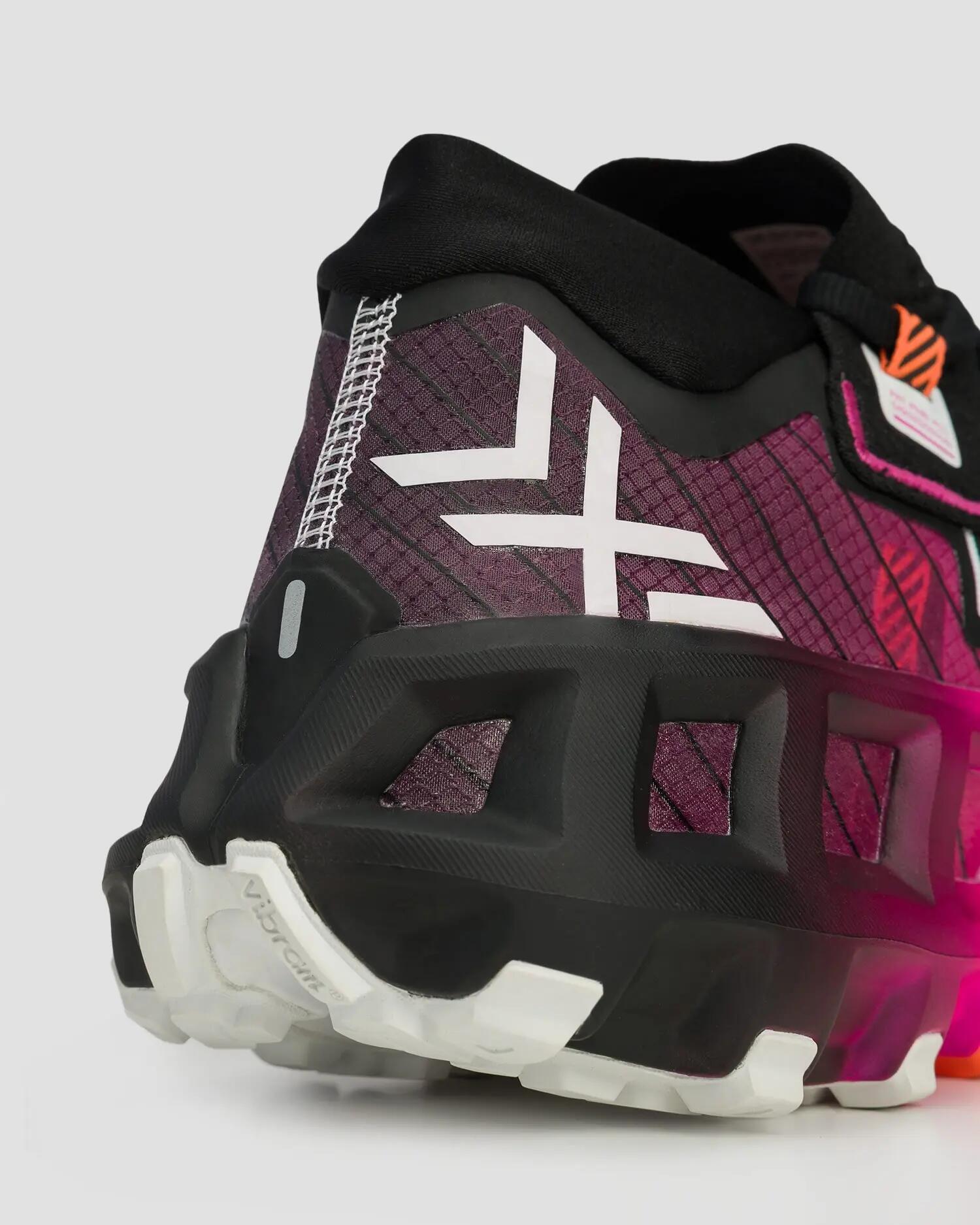 X-Bionic Terraskin X00/C Scarpe da trail Nero/Bianco/Rosa fluorescente 7/7