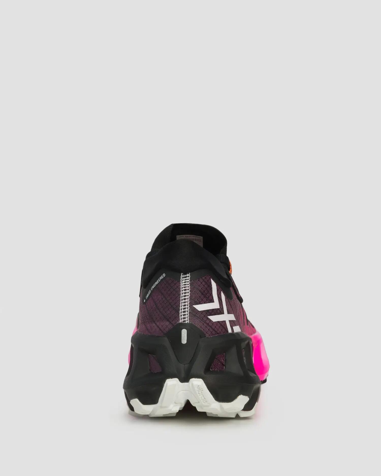 X-Bionic Terraskin X00/C Scarpe da trail Nero/Bianco/Rosa fluorescente 6/7