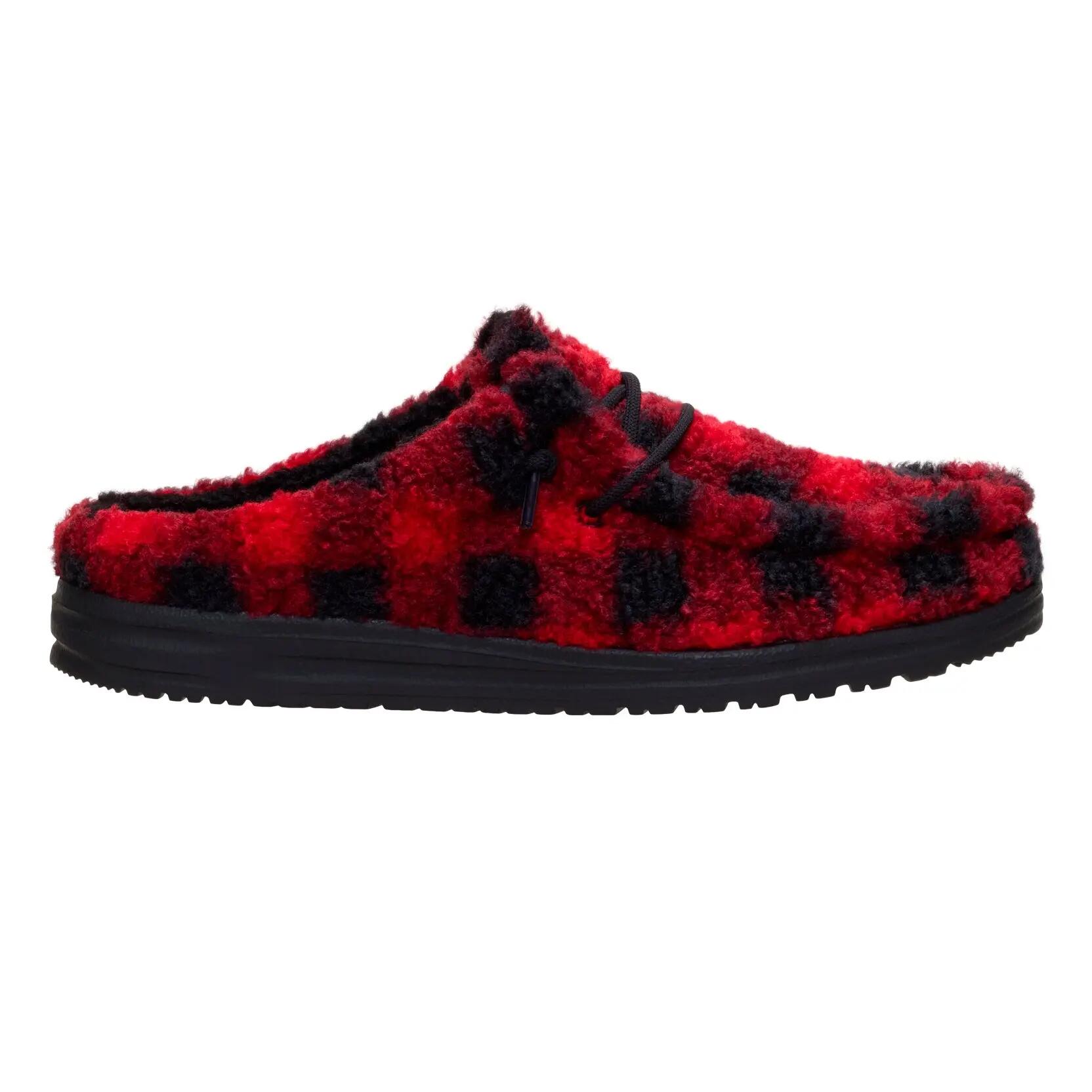 Zapatilla - Casual - Hombre - Sherpa - Wally rojo/negro 4/5