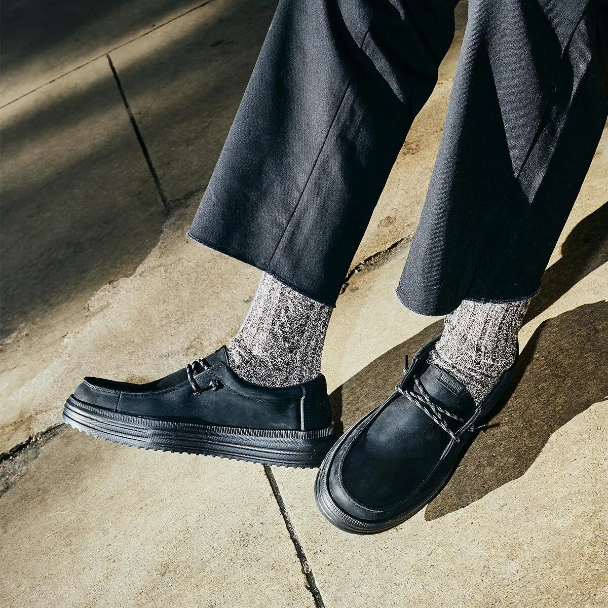 Zapato casual - Hombre - Piel - REV LEATHER - Negro 3/5