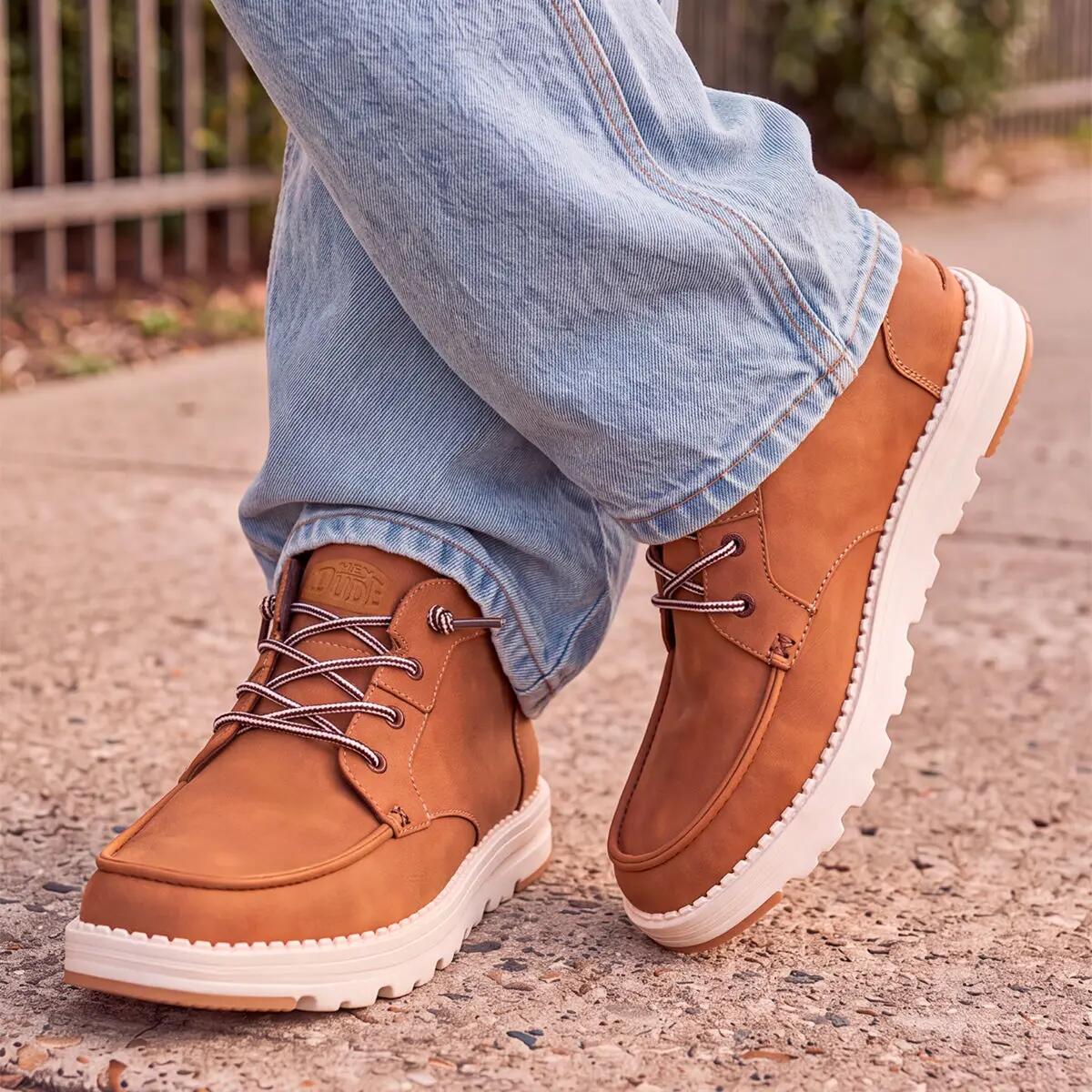 Botas - Hombre - Ligeras, Easy-On - Flint Boot Classic - Marrón cobre 3/5