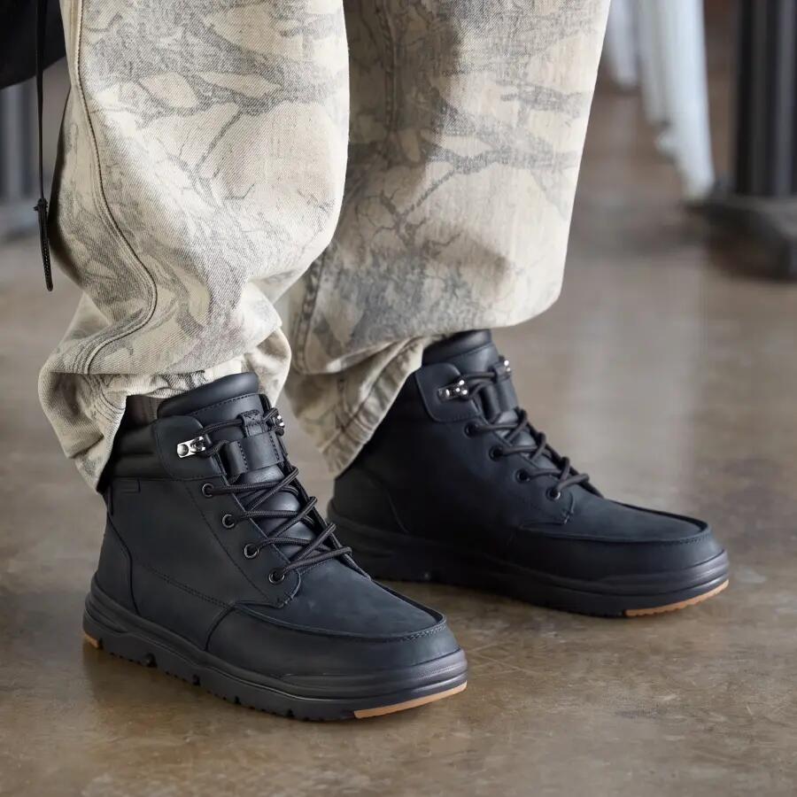 Botas - Hombre - Piel, sistema Easy-On - Bradley II - Negro 3/5