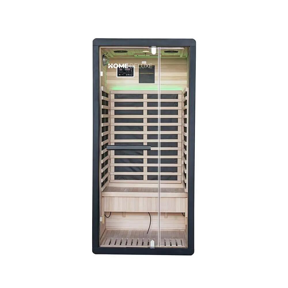 Cabine infrarouge NERO S - 190 x 90 cm pour 1 personne 11/12