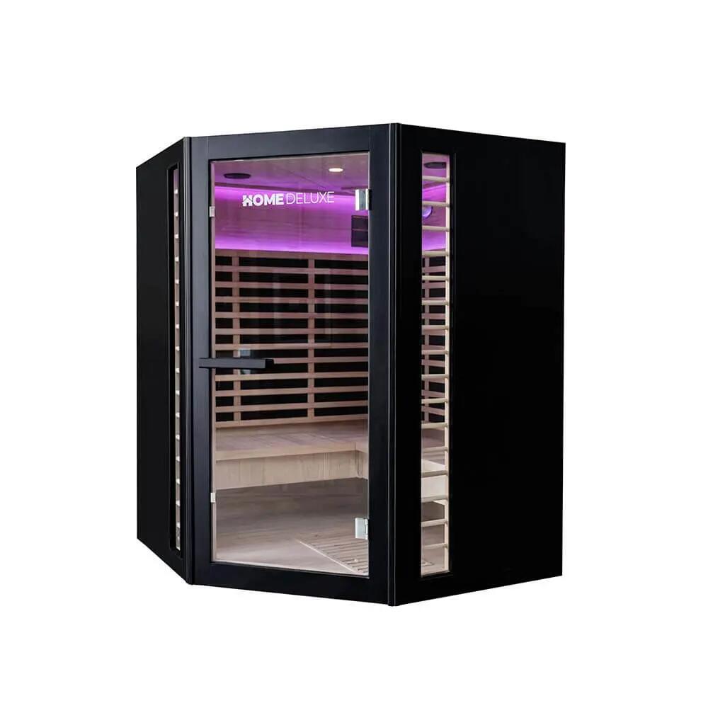 Infrarotkabine NERO XXL - 190 x 150 cm für 4-6 Personen 11/12