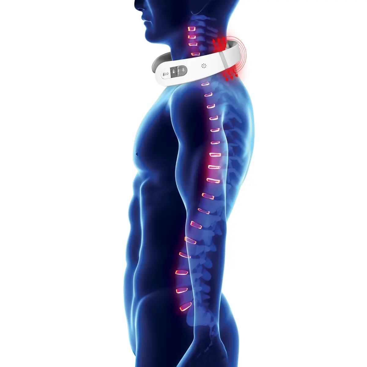 EMS Neck & Shoulder Massager with Heat 8/12
