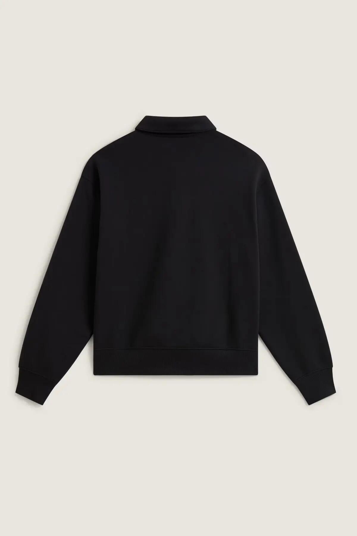 Felpe in pile per uomo Vans Vn000xhdblk nero. 5/5