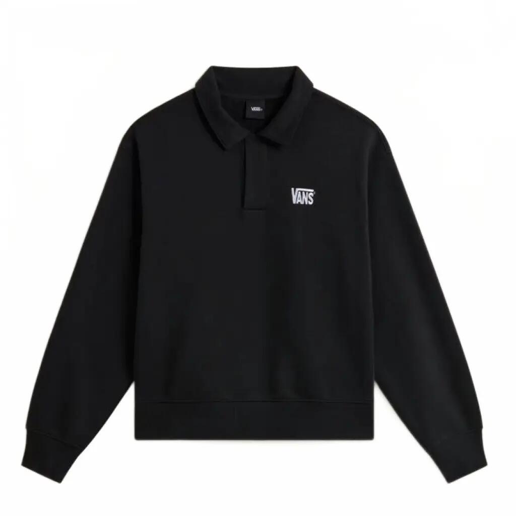Felpe in pile per uomo Vans Vn000xhdblk nero. 2/5
