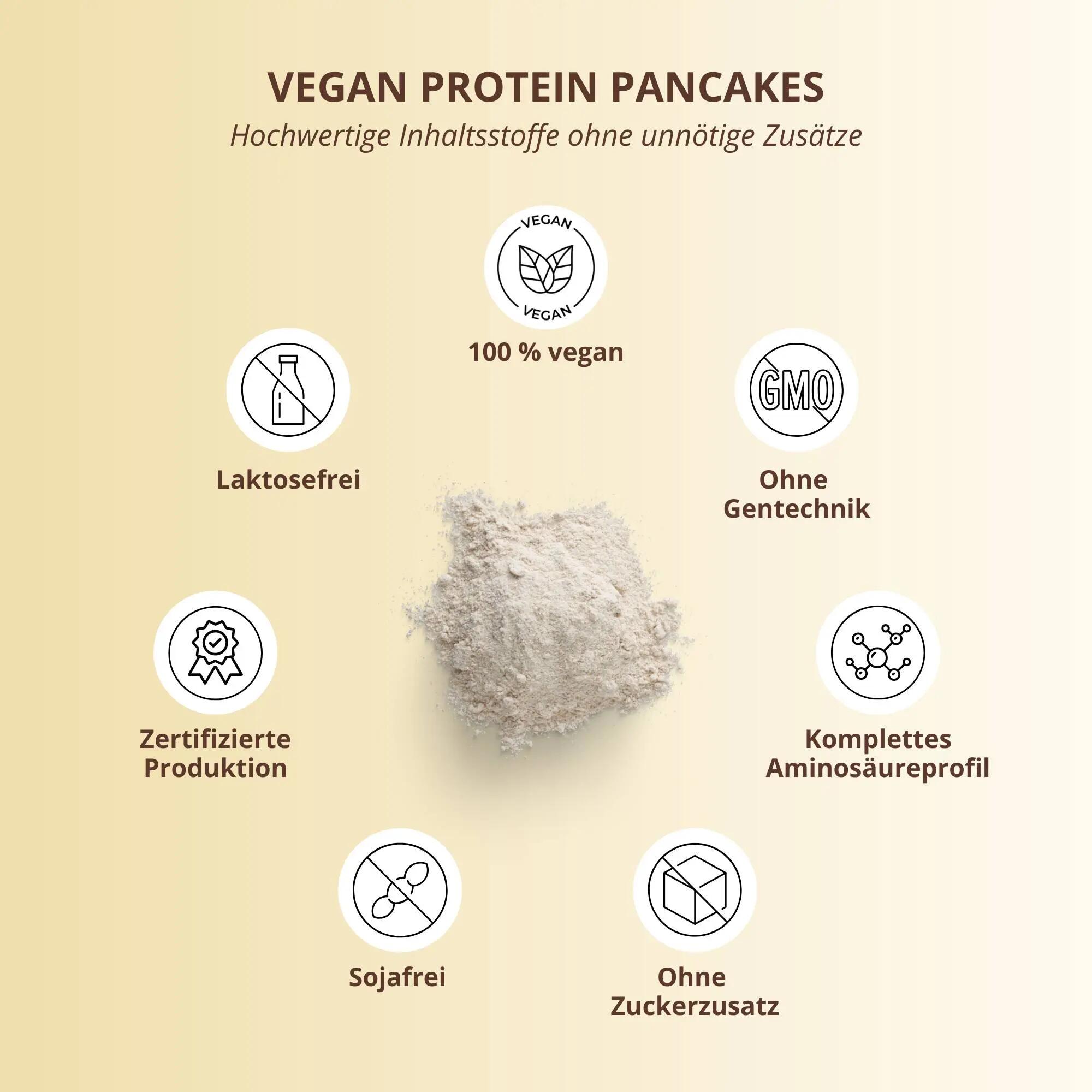 Protein-Pancakes & Waffle-Mix Vanille - 700g 4/5