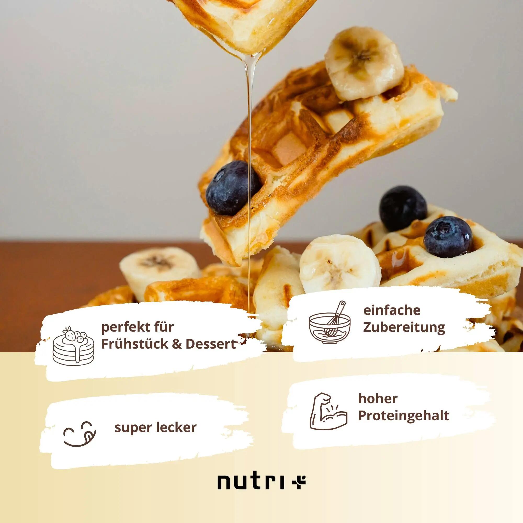 Protein-Pancakes & Waffle-Mix Vanille - 700g 3/5