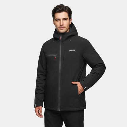 Veste de randonnée d'hiver Alpinus Causses - Homme - Noire