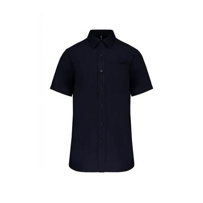 Shirt met korte mouwen kariban popeline