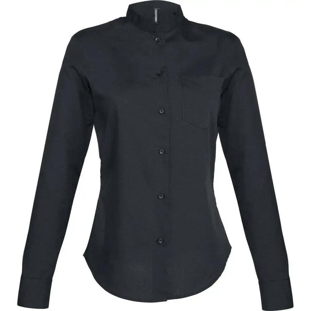 Camisa mujer cuello mao Kariban 2/3
