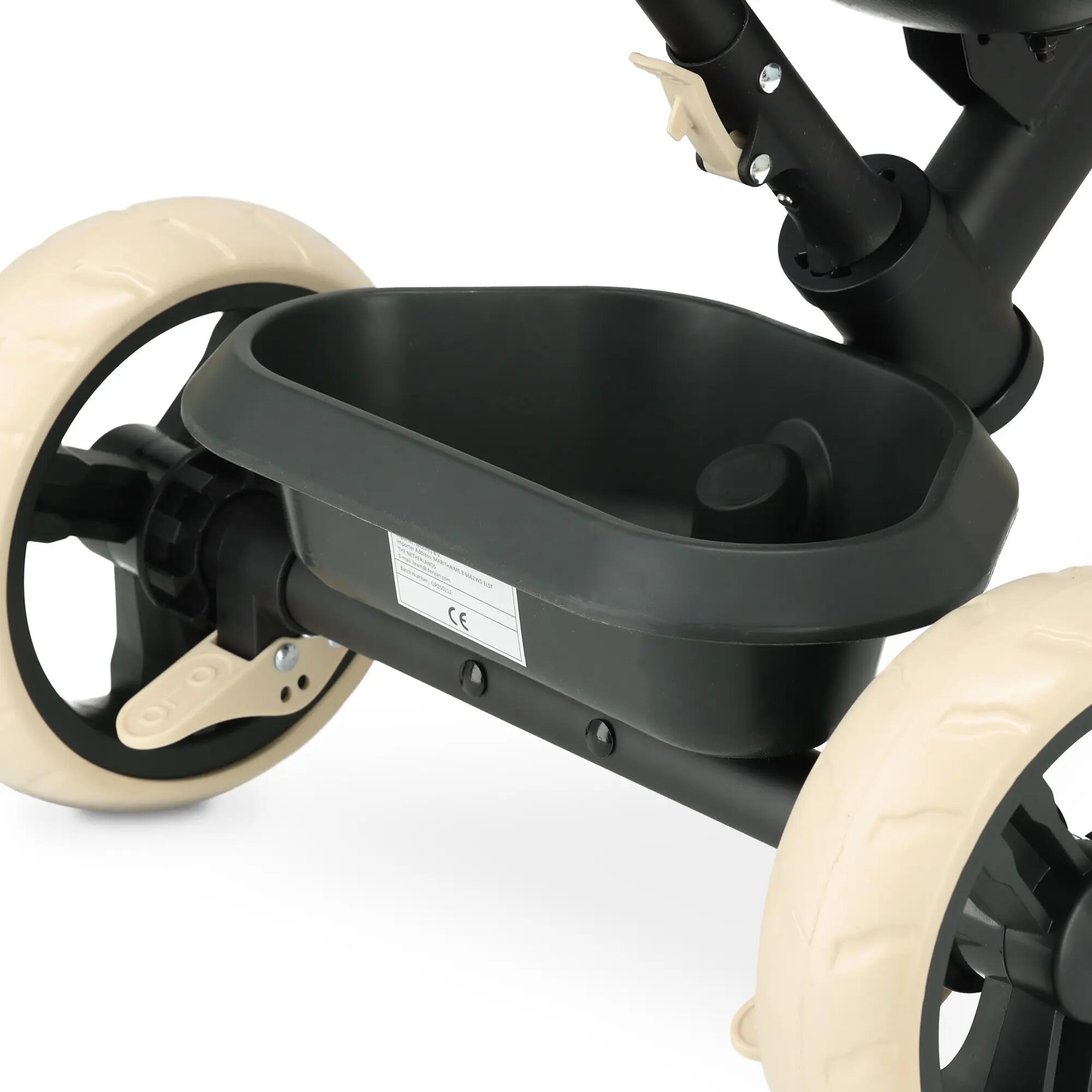Qplay Elite Pro Triciclo - Bicicletta Senza Pedali - Nero 4/7