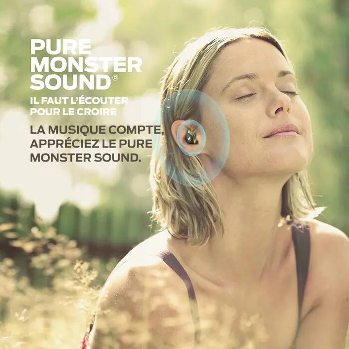 ECOUTEURS INTRA TRUE WIRELESS CHAMPION AIRLINKS NOIR 3/7