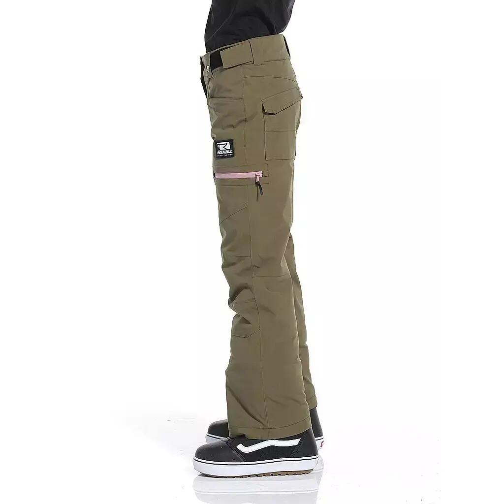 REHALL Rehall Kinder Schneehose Nori olive 3/3
