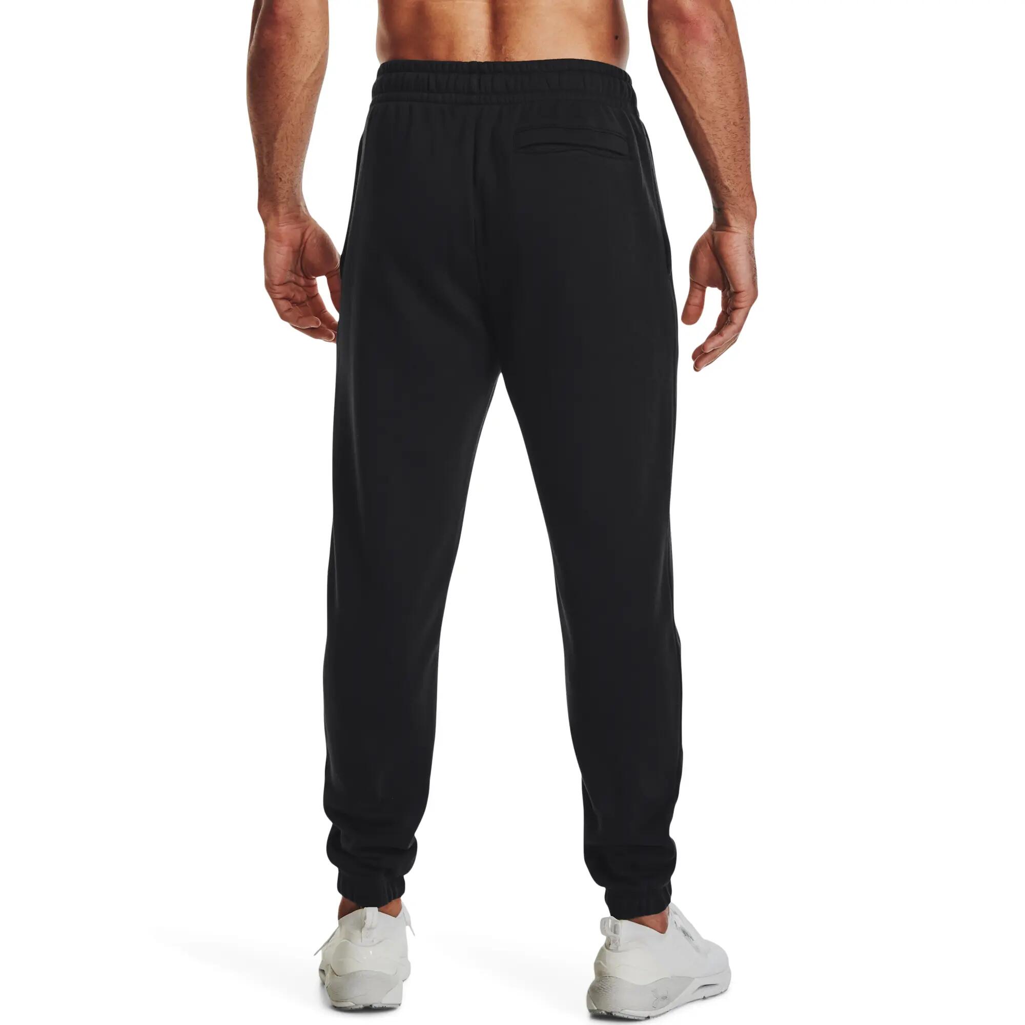 Broek Under Armour Essential Fleece, Zwart, Mannen 6/6