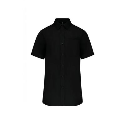 Shirt met korte mouwen kariban popeline