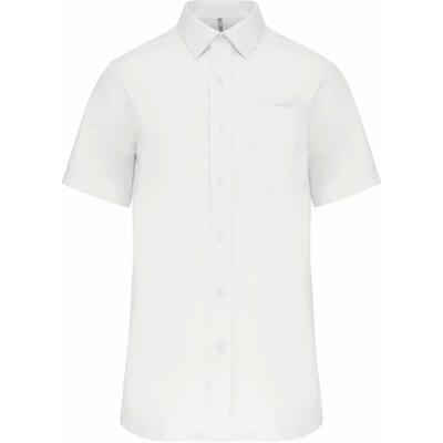 Shirt met korte mouwen kariban popeline