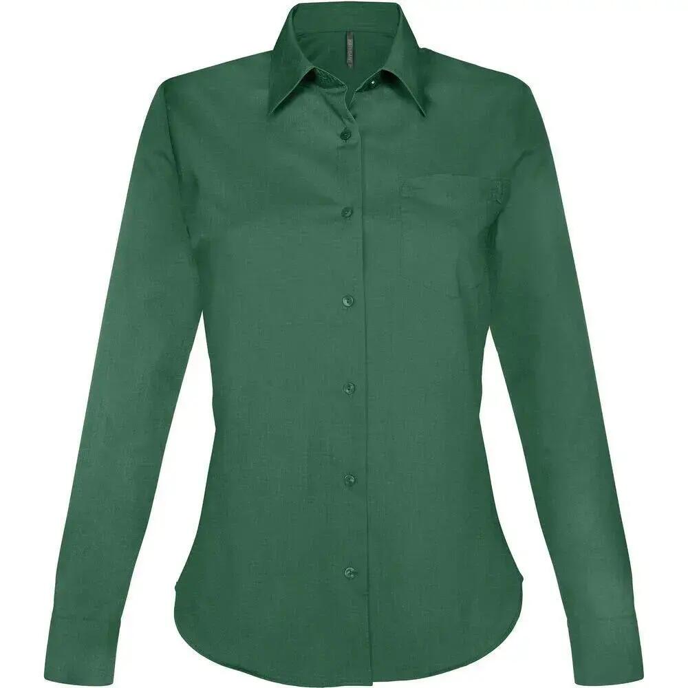 Camisa de mujer de manga larga Jesica Kariban 2/7