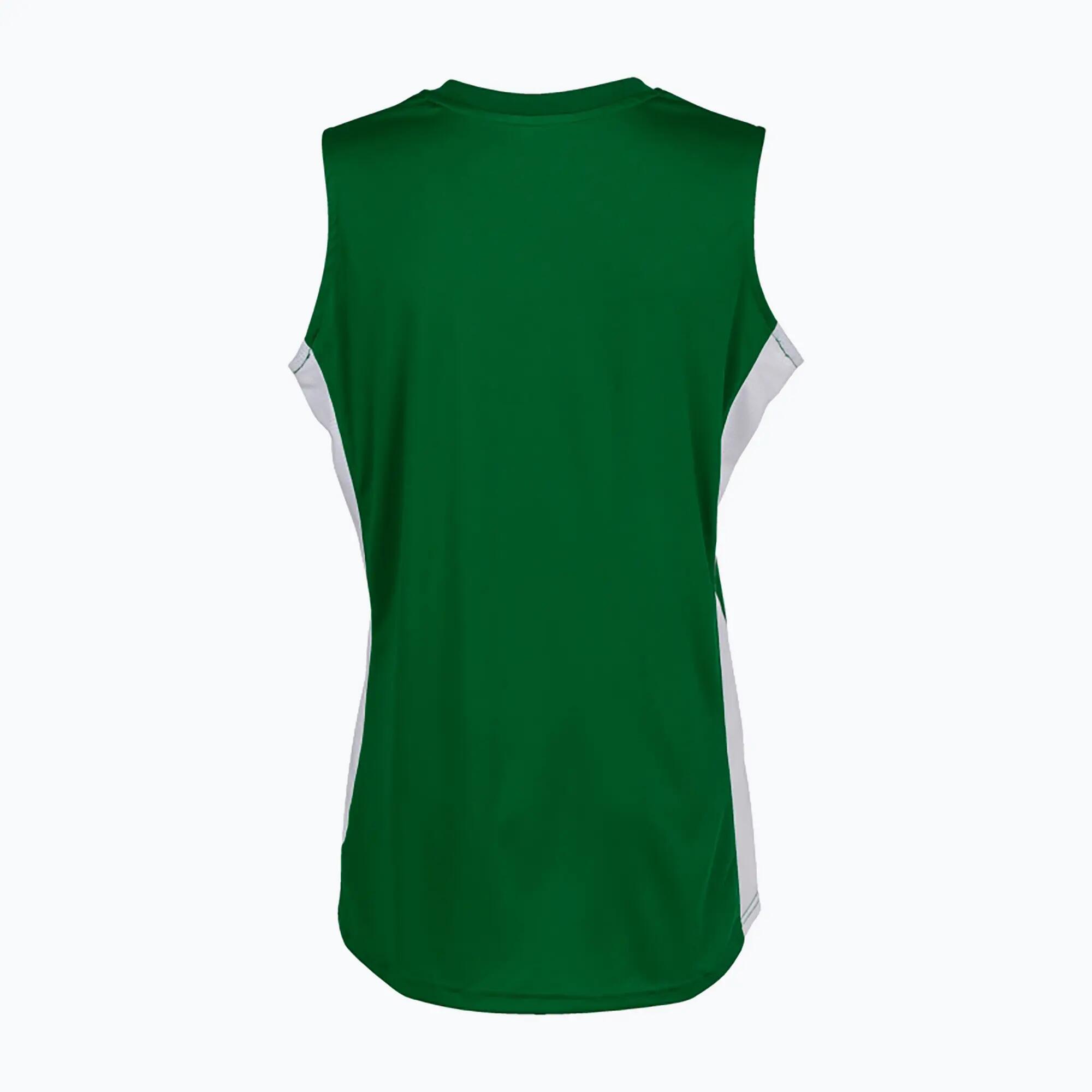Camiseta Sin Mangas Baloncesto Niños Joma Cancha III Verde 2/5