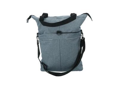 Dresco multifunctionele enkele fietstas - 18 liter - grijs
