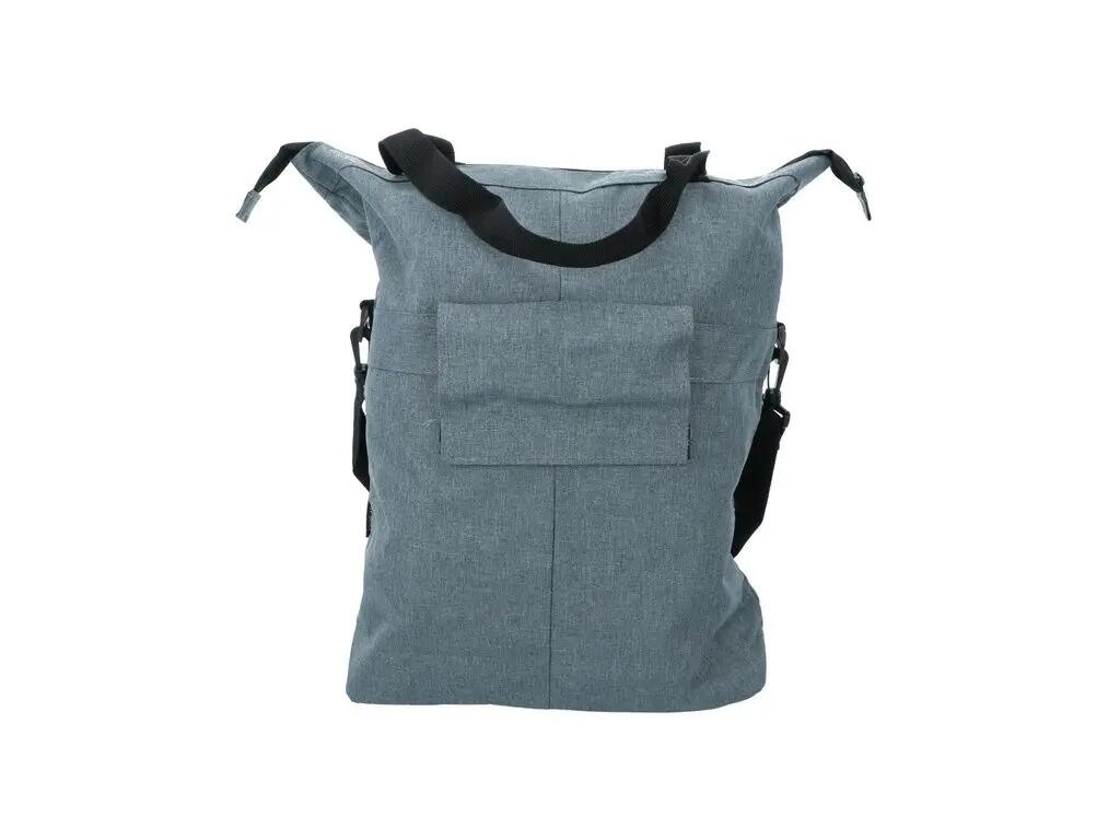 Borsa bici e shopper Dresco Single — 18 L, grigio 5/7