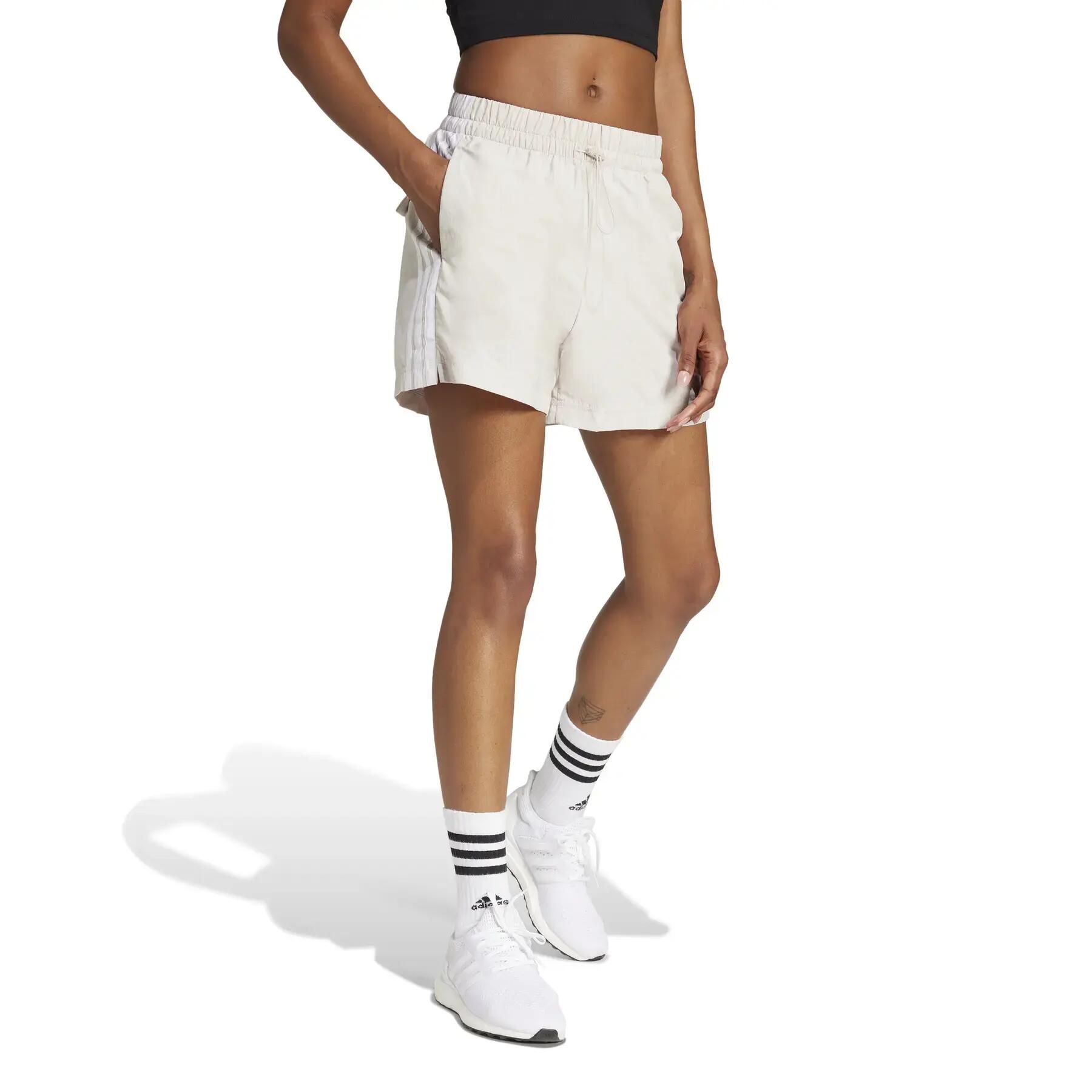 Női szövetnadrág adidas Essentials 3-Stripes 3/6