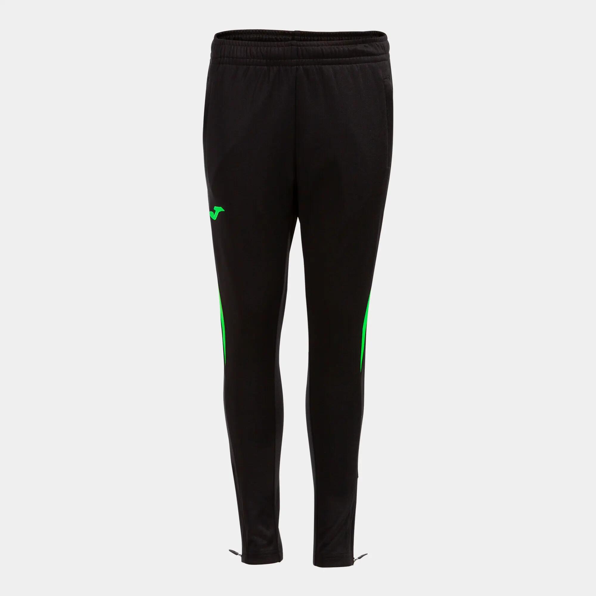 Calça Comprida Futebol Criança Joma Championship VII Preto 2/4