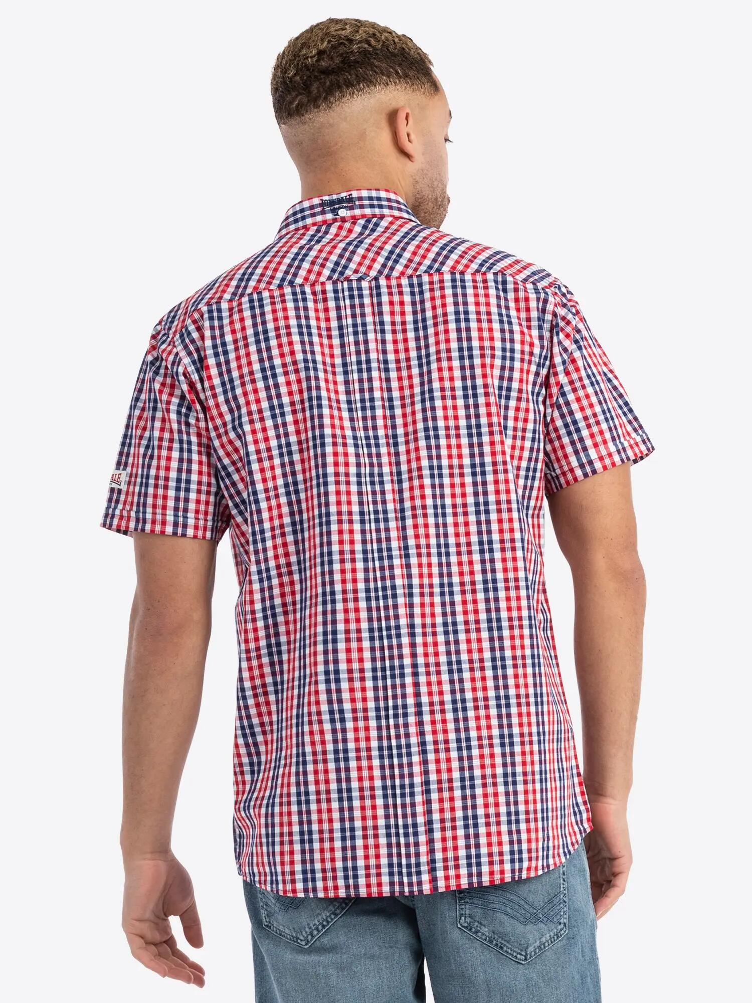 LONSDALE Herenoverhemd korte mouw slim fit BRIXWORTH 4/5