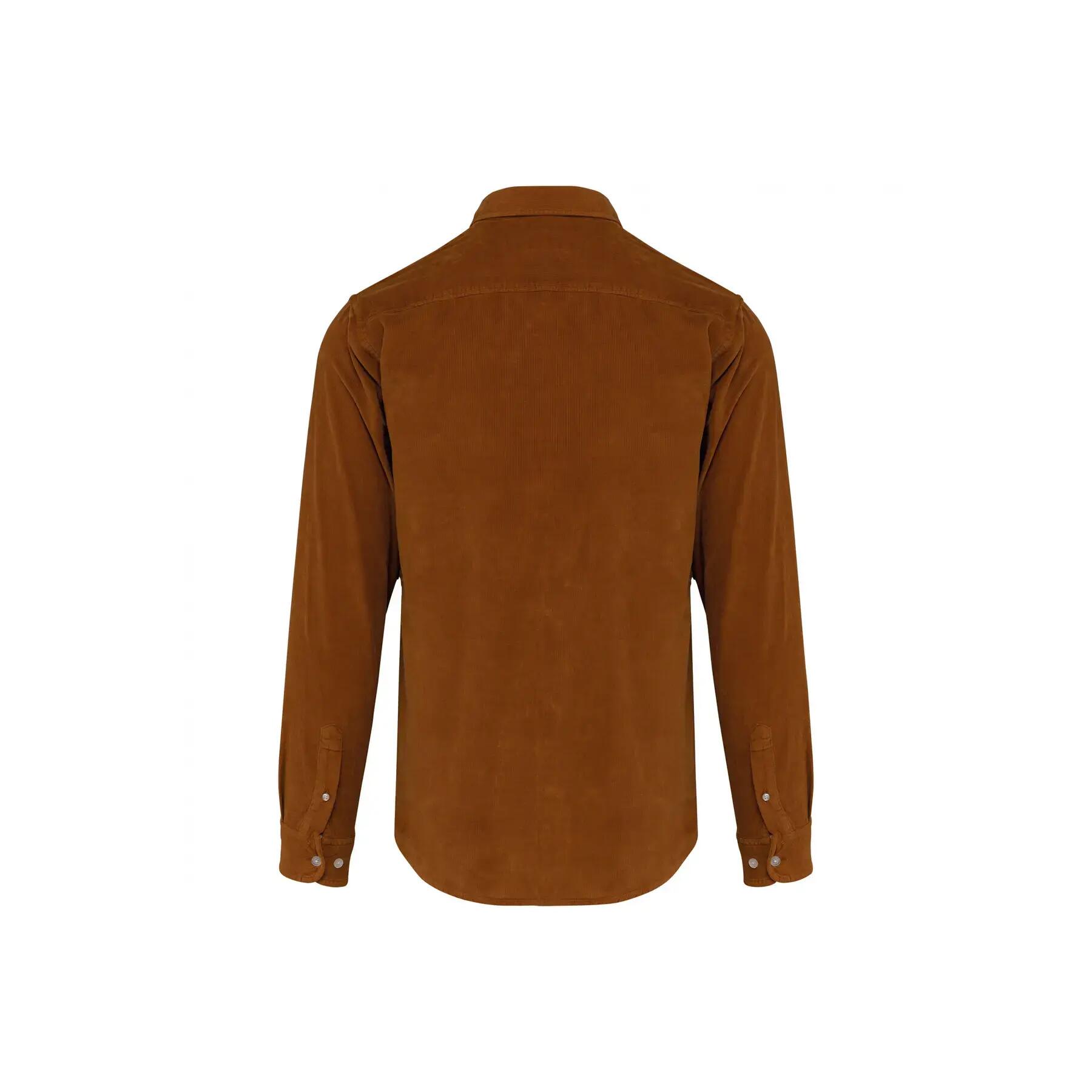 Fluwelen shirt met lange mouwen Kariban 2/3