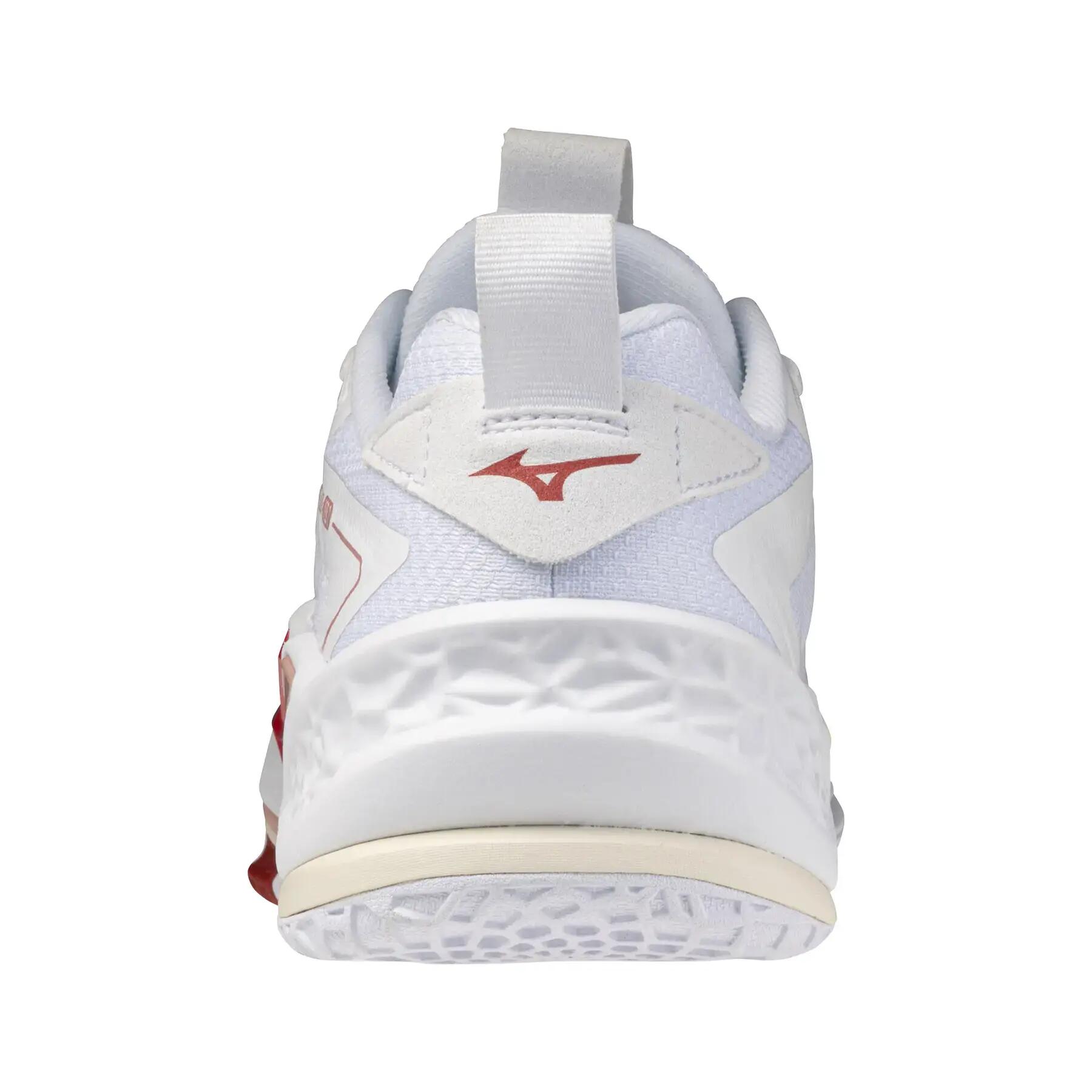 Scarpe da pallamano Mizuno Wave Stealth Neo 2 Bianco/Rosa 4/5