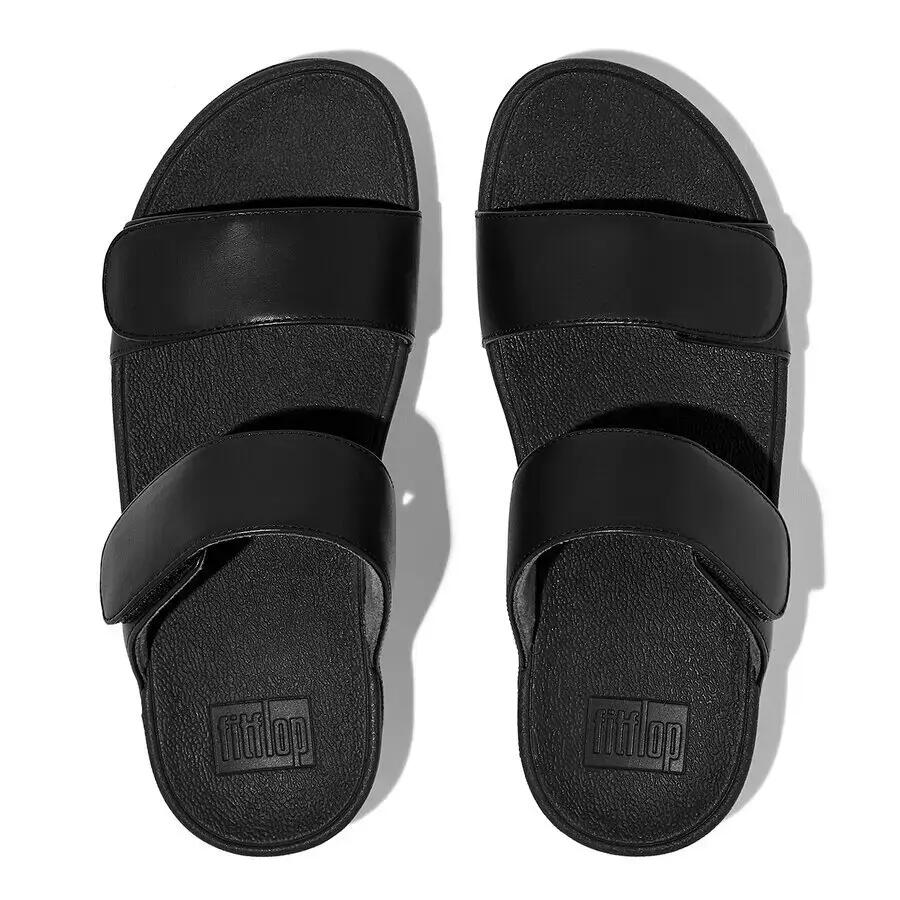 Sandálias de couro para mulheres FitFlop Lulu Adjustable 4/7