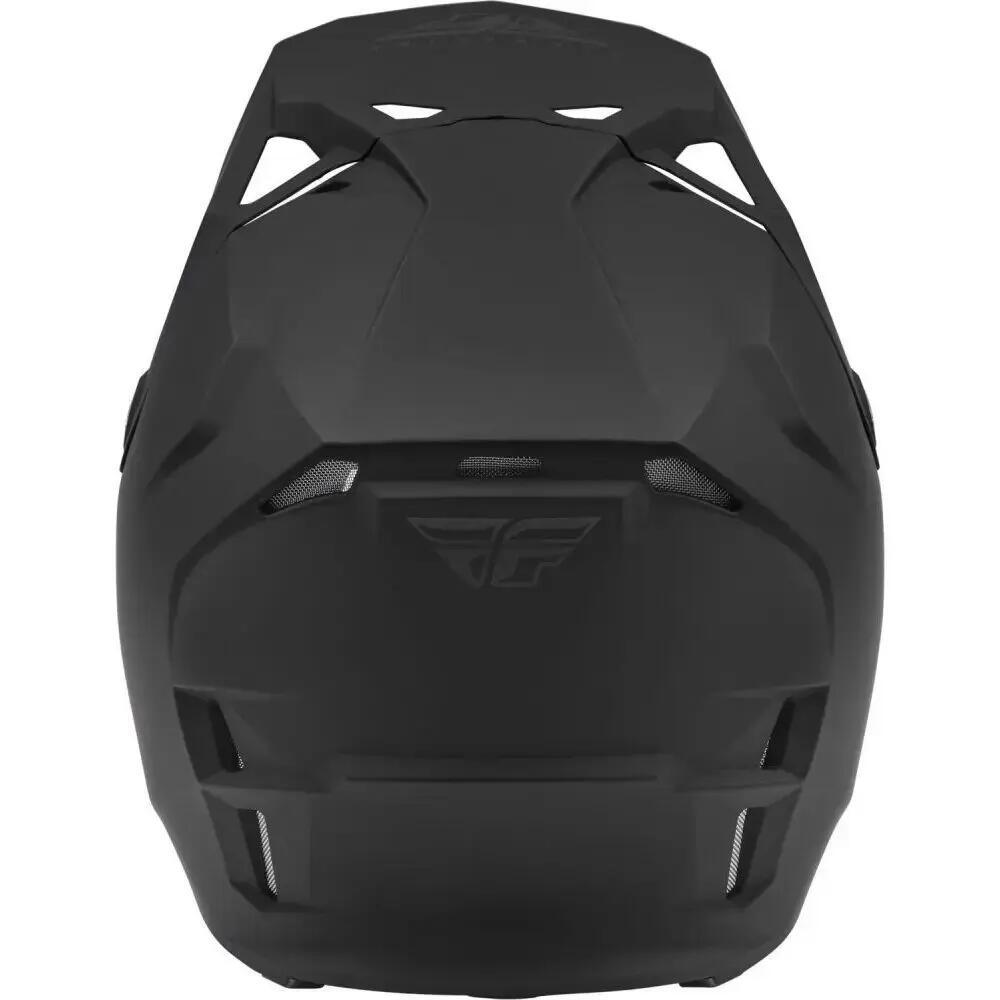 FLY RACING Helm Formula CP Solid Schwarz Matt 2/4